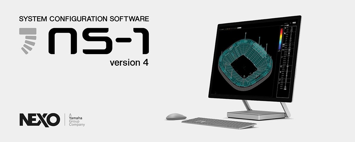 NEXO公司更新NS-1系统软件以集成BJL平台扬声器系统和AFC Design Assistant